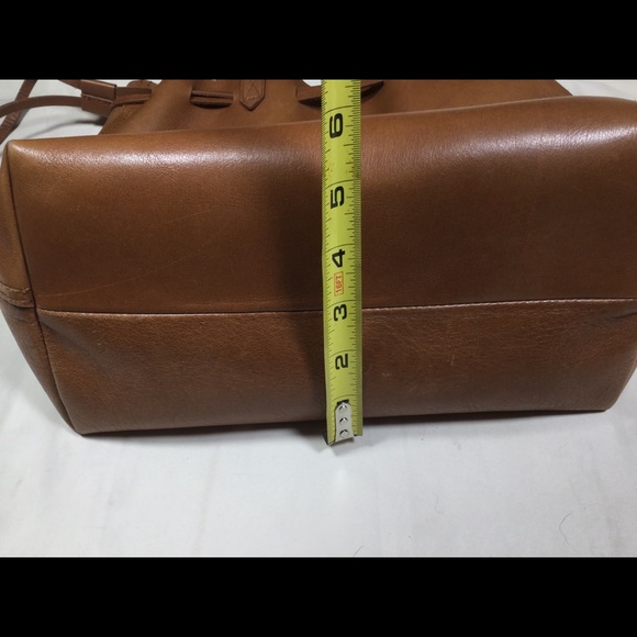 Madewell Leather Drawstring Transport Tote - Picture 12 of 12